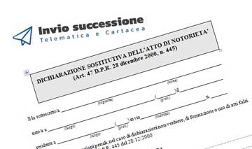 dichiarazione atto di notorietà